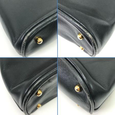 GUCCI グッチ 2WAYショルダーバッグ バンブー 内部劣化 内部使用不可/修理必要 000.2214.0290 ブラック