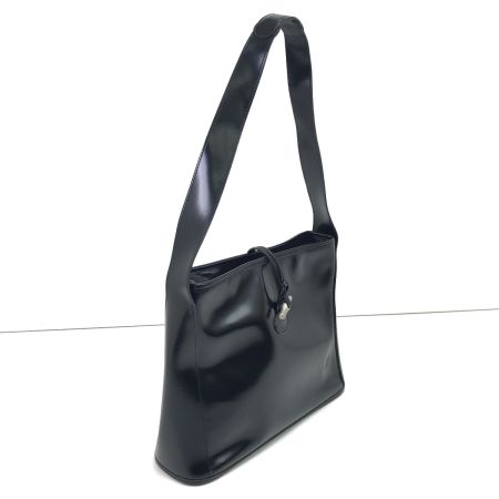 Longchamp ロンシャン セミショルダーバッグ ブラック