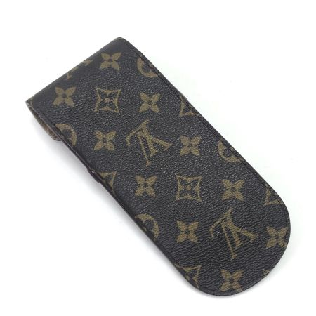 LOUIS VUITTON ルイヴィトン 眼鏡ケース モノグラム エテュイ リュネット ラバ 内部ヨゴレ有 M62970