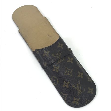 LOUIS VUITTON ルイヴィトン 眼鏡ケース モノグラム エテュイ リュネット ラバ 内部ヨゴレ有 M62970