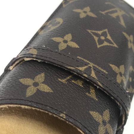 LOUIS VUITTON ルイヴィトン 眼鏡ケース モノグラム エテュイ リュネット ラバ 内部ヨゴレ有 M62970