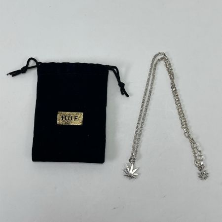 HUF ハフ ネックレス マリファナリーフ PLANTLIFE SV925