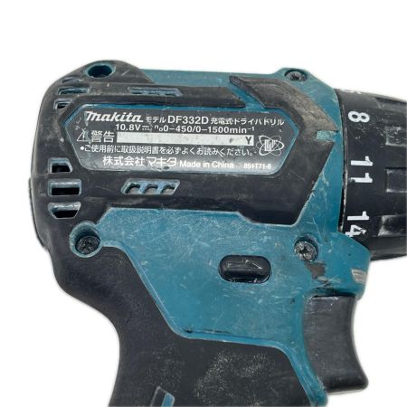 MAKITA マキタ ドライバドリル 本体のみ コードレス式 10.8v DF332D ブルー