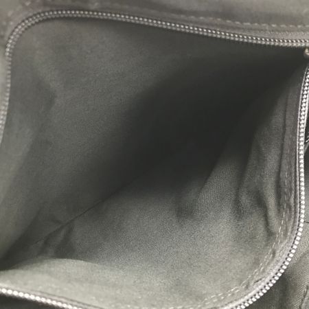 BURBERRY BLACK LABEL バーバリーブラックレーベル メッセンジャーバッグ キャンバス×レザー ブラック