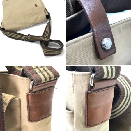 BURBERRY BLUE LABEL ショルダーバッグ キズ・ヨゴレ有 角スレ有 ベージュ