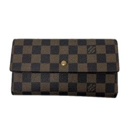 LOUIS VUITTON ルイヴィトン ダミエ ポルトフォイユ トレゾール インターナショナル N61215 Bランク