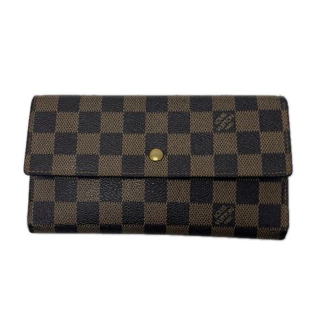 LOUIS VUITTON ルイヴィトン ダミエ ポルトフォイユ トレゾール インターナショナル N61215