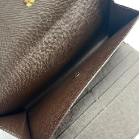 LOUIS VUITTON ルイヴィトン ダミエ ポルトフォイユ トレゾール インターナショナル N61215