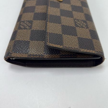 LOUIS VUITTON ルイヴィトン ダミエ ポルトフォイユ トレゾール インターナショナル N61215