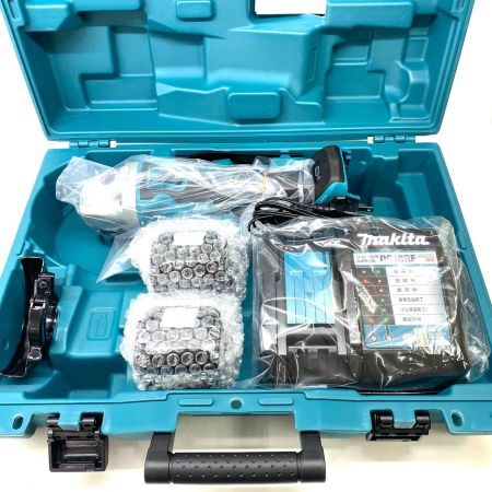 MAKITA マキタ 未使用品 18V 充電式 ディスクグラインダー 100mm 充電器・充電池2個・ケース付 GA404DRGXN