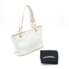 CHANEL シャネル トートバッグ ホワイト Cランク