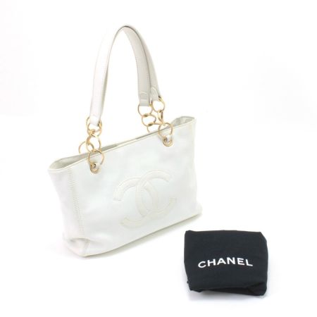CHANEL シャネル トートバッグ ホワイト