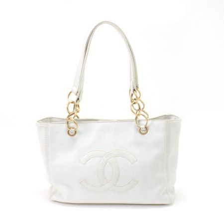 CHANEL シャネル トートバッグ ホワイト