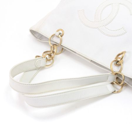 CHANEL シャネル トートバッグ ホワイト