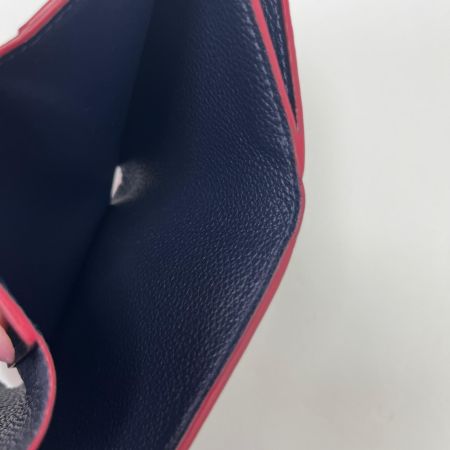 LOUIS VUITTON ルイヴィトン 三つ折り財布 ポルトフォイユ ゾエ アンプラント マリーヌルージュ M58880 ネイビー