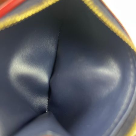LOUIS VUITTON ルイヴィトン 三つ折り財布 ポルトフォイユ ゾエ アンプラント マリーヌルージュ M58880 ネイビー