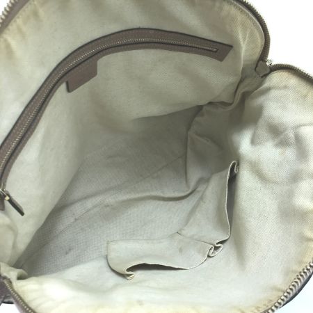 GUCCI グッチ トートバッグ 正面左ハンドル根元ちぎれ有 323673 ベージュ×ピンク