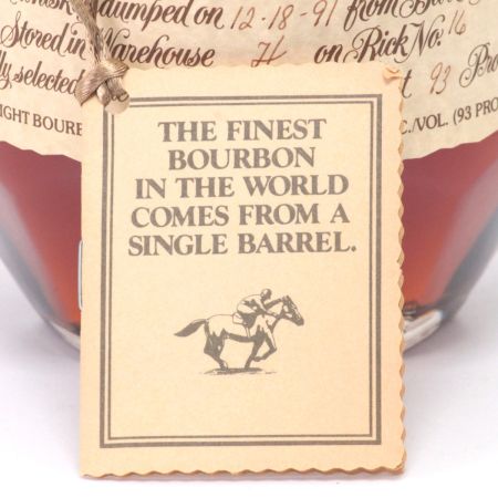 Blanton ブラントン バーボンウイスキー 46.5度 750ml 保存袋付 未開栓