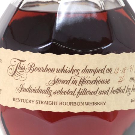 Blanton ブラントン バーボンウイスキー 46.5度 750ml 保存袋付 未開栓