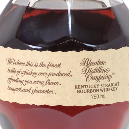Blanton ブラントン バーボンウイスキー 46.5度 750ml 保存袋付 未開栓