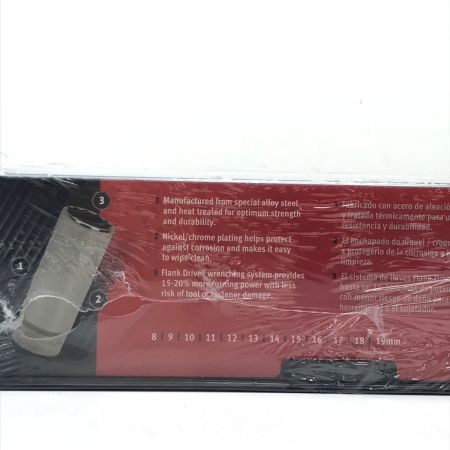 Snap-on 3/8ディープソケットセット 212SFMY