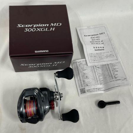 SHIMANO シマノ ベイトリール 300XGLH 047168 SCORPION MD