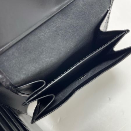 Paul Smith ポールスミス 2つ折り財布 マーケトリーストライプラビット ブラック