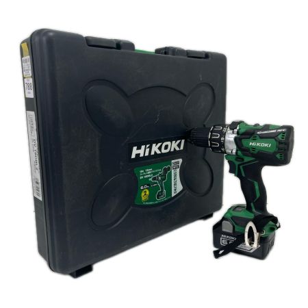 HiKOKI ハイコーキ 18V コードレス振動ドライバドリル 充電器付 充電池2個付 DV18DBL2 グリーン