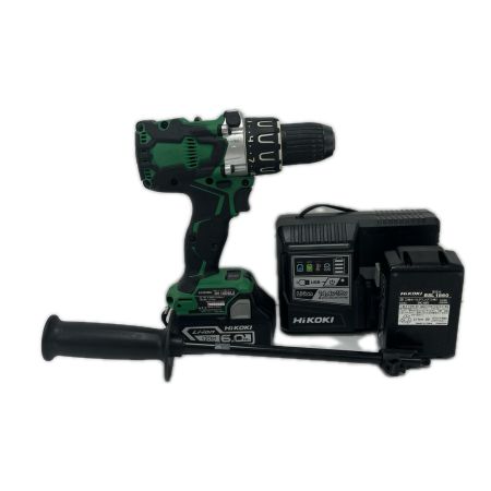 HiKOKI ハイコーキ 18V コードレス振動ドライバドリル 充電器付 充電池2個付 DV18DBL2 グリーン