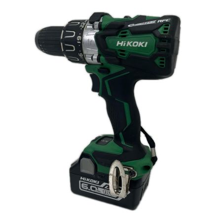 HiKOKI ハイコーキ 18V コードレス振動ドライバドリル 充電器付 充電池2個付 DV18DBL2 グリーン