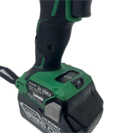 HiKOKI ハイコーキ 18V コードレス振動ドライバドリル 充電器付 充電池2個付 DV18DBL2 グリーン