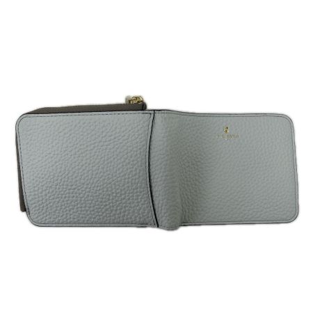 PELLE BORSA ペレボルサ 2つ折り財布  4783OW 薄水色