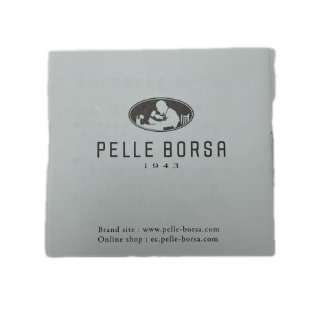 PELLE BORSA ペレボルサ L字ジップ長財布 5443VP ブルー