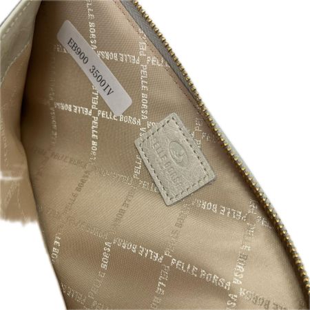 PELLE BORSA ペレボルサ L字ジップ長財布 レネットグッズ 3500IV アイボリー