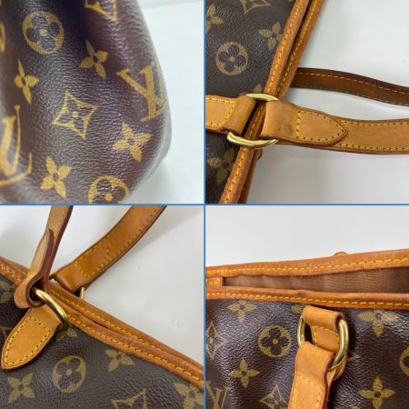LOUIS VUITTON ルイヴィトン トートバッグ モノグラム バティニョールオリゾンタル M51154