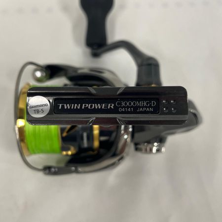 SHIMANO シマノ スピニングリール 20ツインパワー C3000MHG キズ有 箱 純正ノブ付 04141