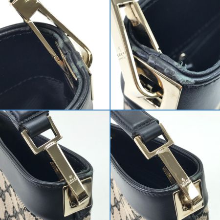 GUCCI グッチ セミショルダーバッグ 001.4231 001998 ブラック×グレー