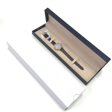 SEIKO セイコー 腕時計 ソーラー充電 スワロフスキー V115-0DC0