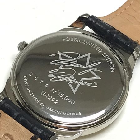 FOSSIL フォッシル 腕時計 レディースクォーツ マリリンモンロー LI-1292