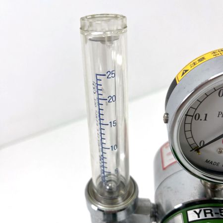 ヤマト産業 ヒーター付炭酸用調整器 流量計付 YR-507F