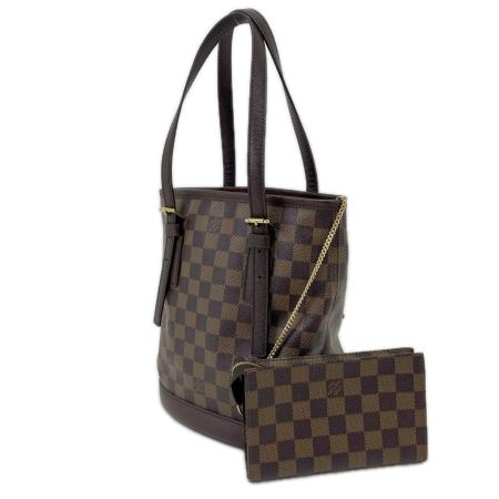 LOUIS VUITTON ルイヴィトン ダミエ マレ トートバッグ N42240 ブラウン