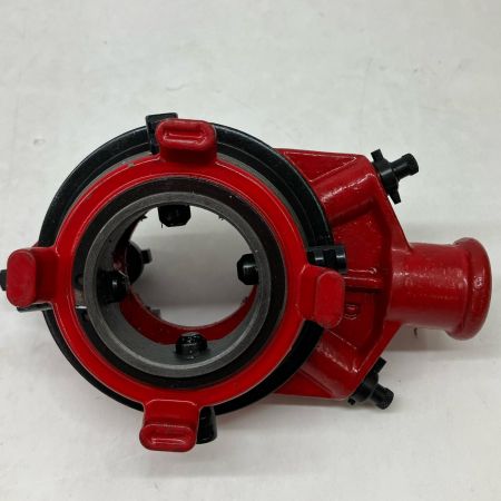 REX レッキス ベビーリード型手動パイプねじ切器 1102R3 チェーザ3種付 2R レッド