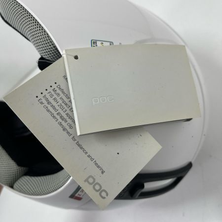 POC ポック EN1077A ウィンタースポーツ用ヘルメット ホワイト 収納袋・解説書付
