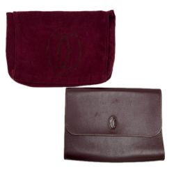 Cartier カルティエ クラッチバッグ マストライン ボルドー Bランク