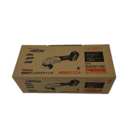 MAKITA マキタ 100ｍｍ充電式ディスクグラインダー(本体のみ) GA001GZ