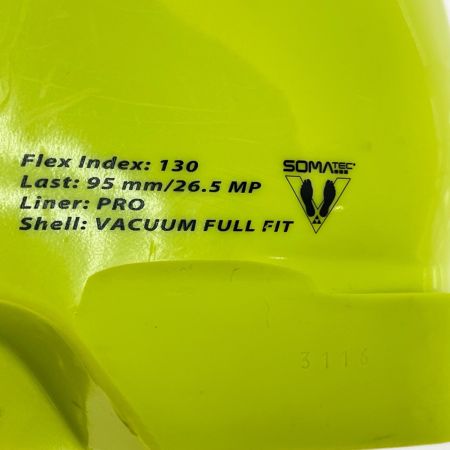 FISCHER フィッシャー(スキー) スキーブーツ 25.5cm イエロー