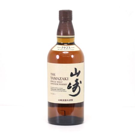 【北海道内限定発送】 SUNTORY サントリー  シングルモルトウイスキー 山崎 700ml 43度 箱付 未開栓