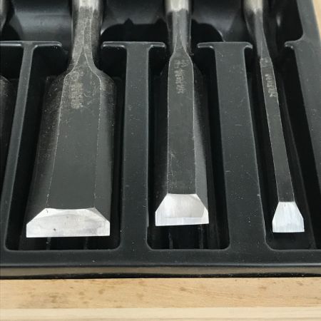 左政宗 大工道具 ノミ5本セット
