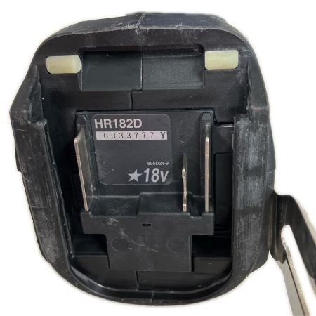 MAKITA マキタ 18mm充電式ハンマドリル 集じんシステム(DX05)付 HR182D ブラック