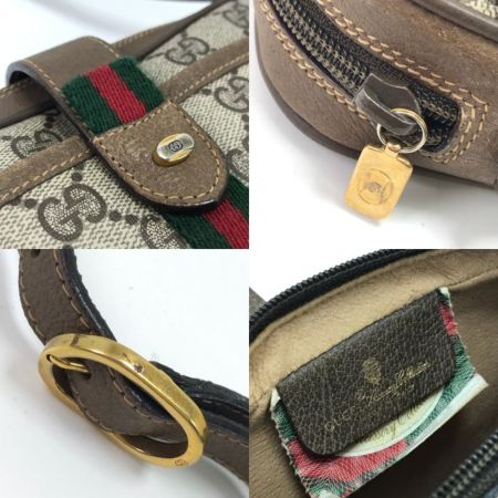 GUCCI グッチ OLD GUCCI ショルダーポーチ ブラウン